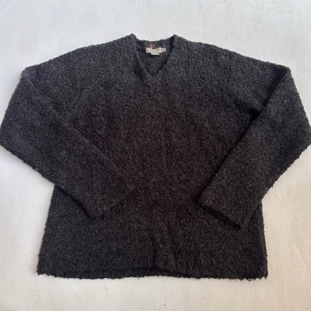 Vintage J Crew Brown Wool Blend Cozy Sweater